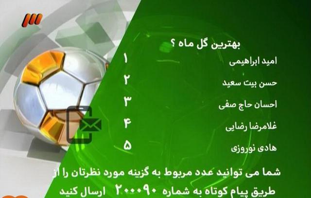 عکس/نتیجه نهایی نظرسنجی برنامه 90