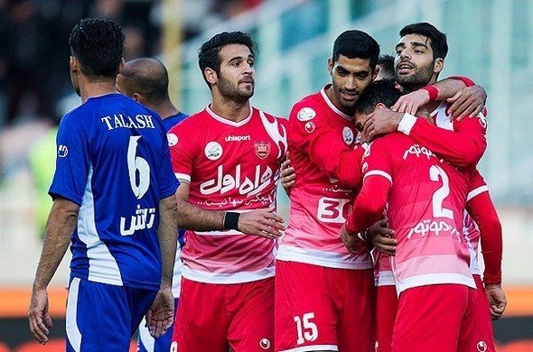 پرسپولیس 1 - استقلال 0؛ یک گل از 10 موقعیت