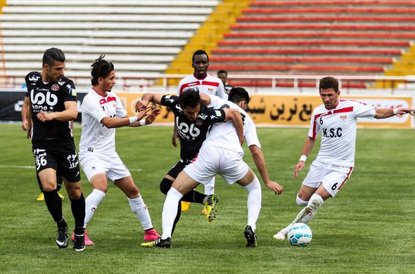 سیاه‎جامگان 0 - فولاد 1؛ پیروزی با گل طلایی شریفات