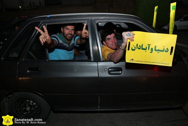 گزارش تصویری جشن صعود آبادان به لیگ برتر