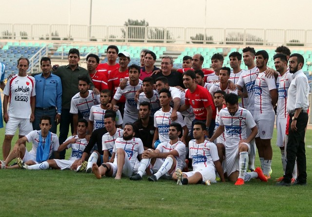 نماهایی از دیدار پرسپولیس تهران - کارون خرمشهر