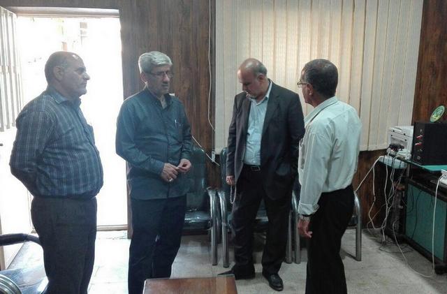 بازدید طالقانی از هیئت‌های فوتبال شهرستان‌ها