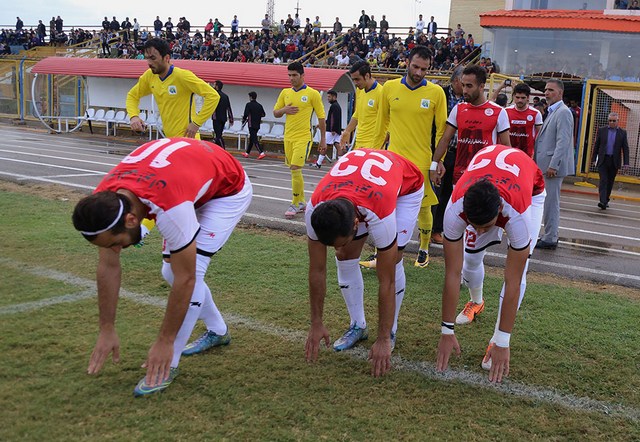 نماهایی از هفتمین باخت شهرداری در لیگ یک