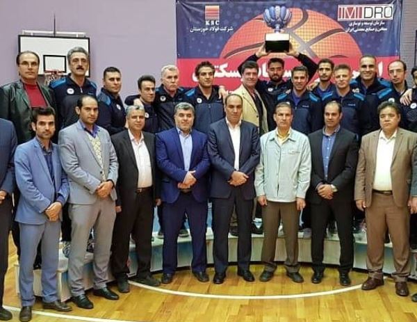 فولاد خوزستان نایب قهرمان بسکتبال کارگران شد