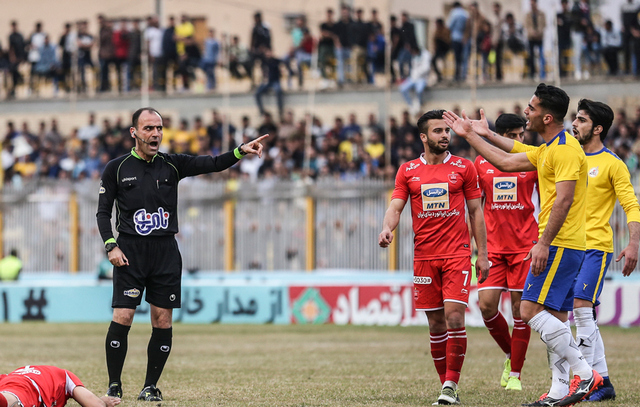 تصاویری از چهارمین بازی بدون برد پرسپولیس در جنوب