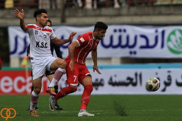 نماهایی از بازی سپیدرود رشت و فولاد خوزستان