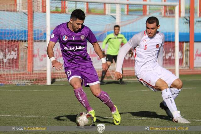 تصاویری از اولین پیروزی خارج از خانه کارون خرمشهر