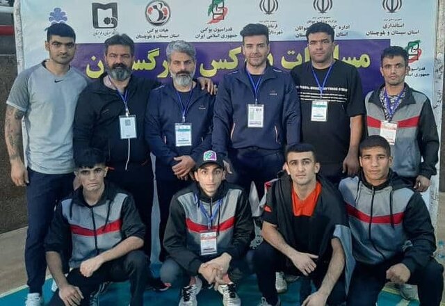 نایب‌ قهرمانی خوزستان در مسابقات بوکس کشور