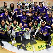 قهرمانی زودهنگام دختران آبادان در سوپرلیگ ایران